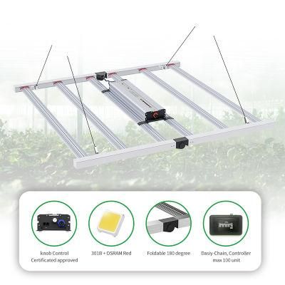 Agriculture 320W 680W 800W Full Spectrum LED Grow Plant Lamp with Folding Design