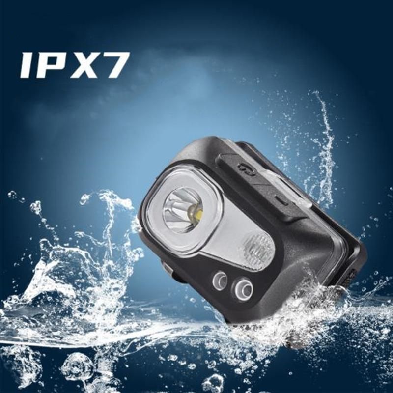 USB Waterproof Bright COB Rechargeable Head Headlight Light Lamp LED Headlamp