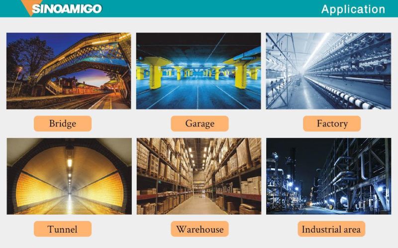 IP65 Waterproof T8 Fluorescent Tube Lighting Fitting Canopy Light Industry Light 1X18W 2X18W 1X36W 2X36W 1X58W 2X58W
