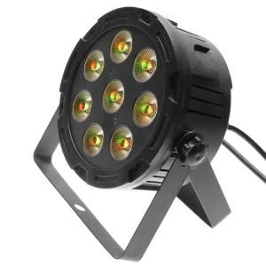 8LED 3in1 RGB 4in1 RGBW 5in1 RGBWA Mini LED PAR64 Light