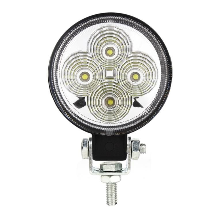 3 Inch Car LED Work Light for 4X4 off Road Uaz SUV Round Flood Beam Spot 6000K 12W LED Work Lamps