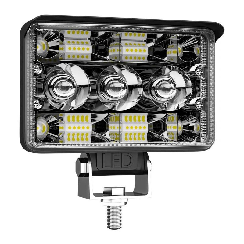 Dxz 5 Inch LED Headlight Beam Work Light with DRL Parking Light for Truck SUV ATV 4WD Spotlight and Floodlight Combination