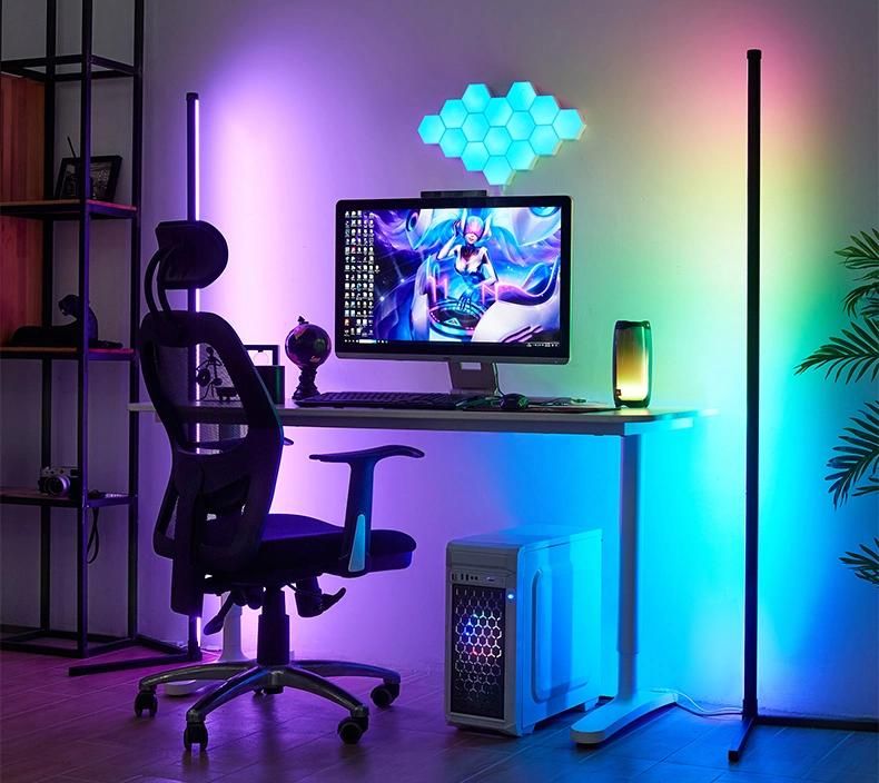 Smart RGB Corner Floor Lamp Minimalist for Home Decoration Lighting