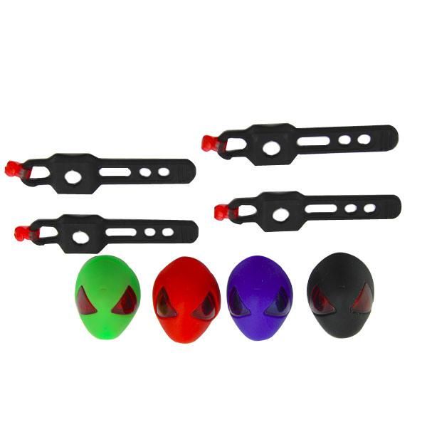 Spider-Man Moutain Bicycle Parts LED Bike Tail Light for Rear Rack