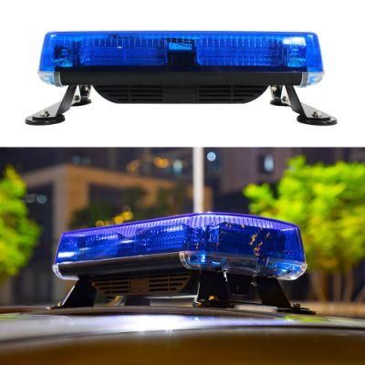 Haibang LED Emergency Hazard Mini Light Bar 100W Speaker Integrated Siren PA System