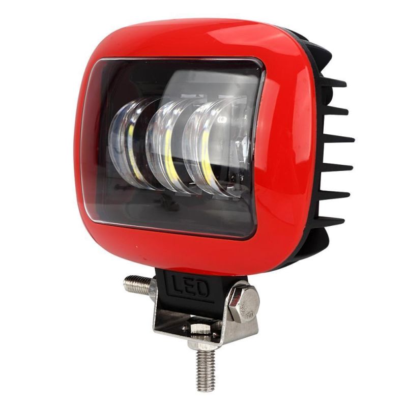 5 Inch CREE LED Light Pod Work Light with 6D Lens for Forklift Truck Tractor