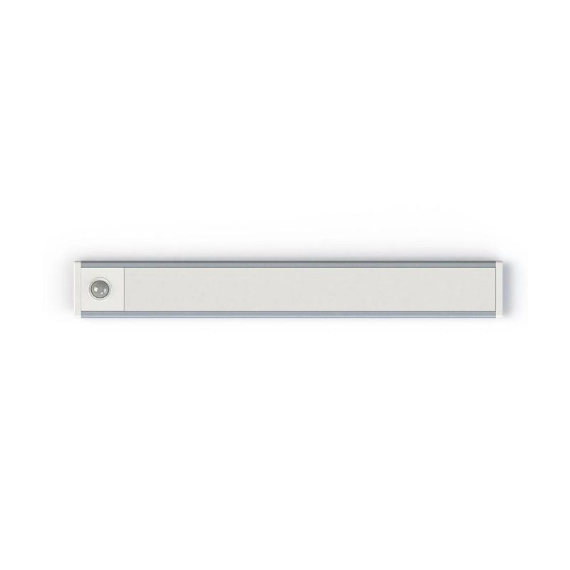Ultrathin Rechargeable Magnetic 300mm PIR Sensor 30s Delay on/off/Auto Button Switch Cabinet Lighting