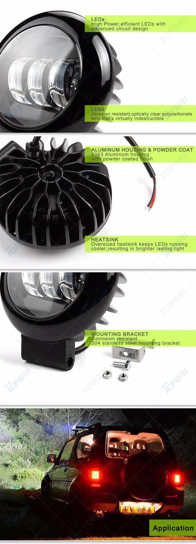 30W Automobile Lighting 4" LED Offroad Driving Auto Truck Light