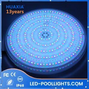 Huaxia IP68 RGB 12V &#160; Resin Filled LED Underwater Swimming Pool Light with Ce RoHS ERP