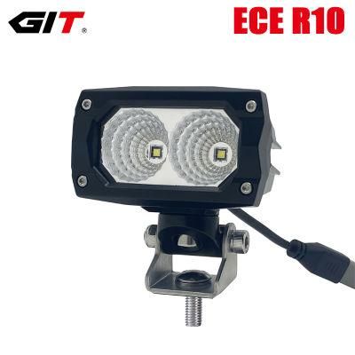 Hot Selling 4inch 20W Flood LED Work Lamp for Forklift Truck Tractor Agriculture Forklift (GT13111)