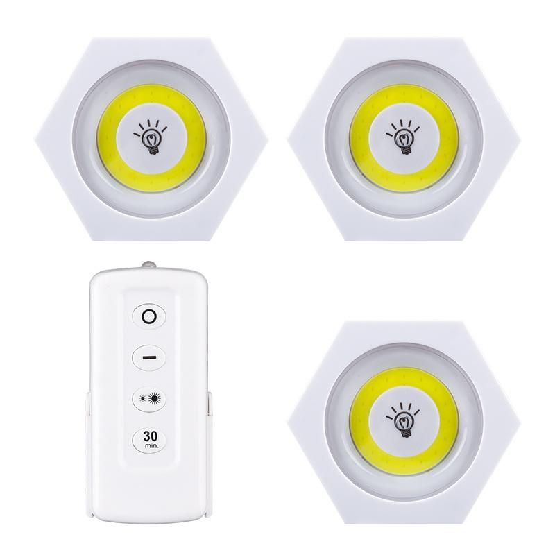Customized Laser Logo ABS Wireless Mini Light Bedroom Cabinet Light