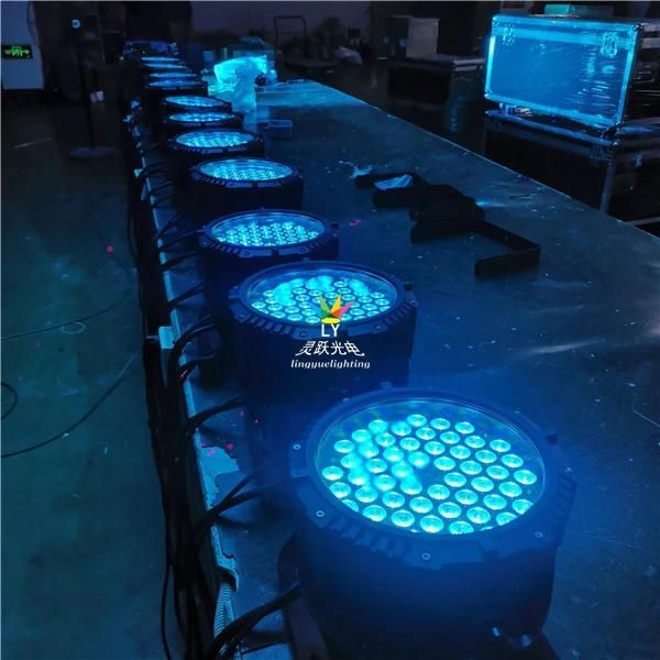 DMX Stage 54X3w LED RGB 3in1 PAR Can Light