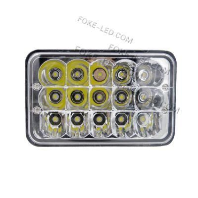 5X7 Inch 45W LED Headlight for Jeep Cherokee Xj Truck Headlamp Replacement LED Driving Fog Light