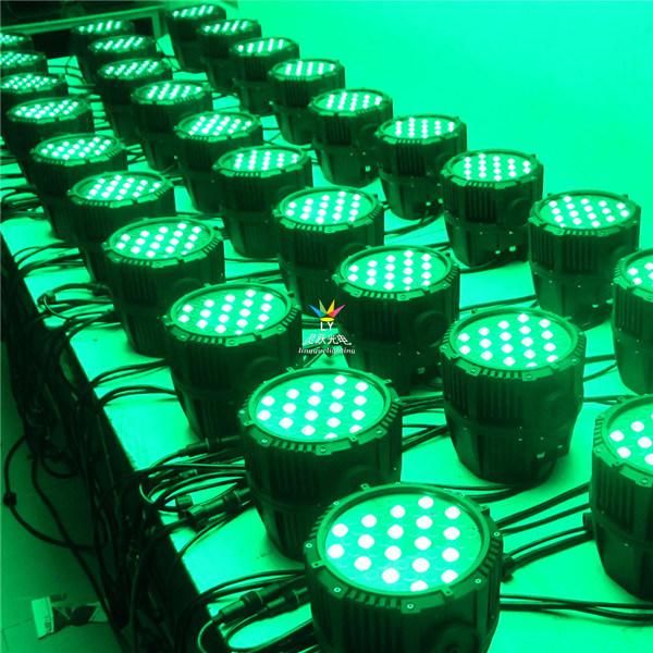 Outdoor Waterproof DMX RGBW LED PAR 64 Light 54X3w IP65