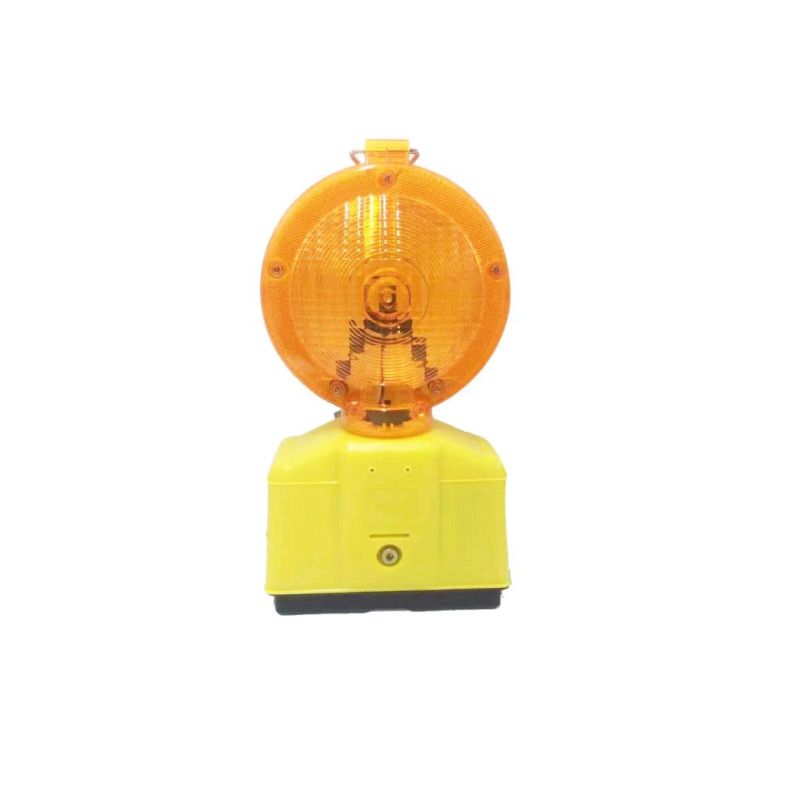 Warning Flash Barricade Light with Metal Bracket