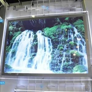 LED Acrylic Wall Mounted Display A4