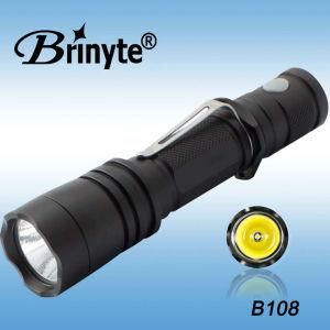 1 CREE LED Side Switch Strobe Flashlight