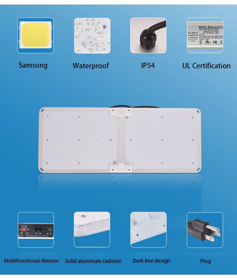 200W LED Plant Grow Light with UL Certifition 3 Years Warranty in The Farm