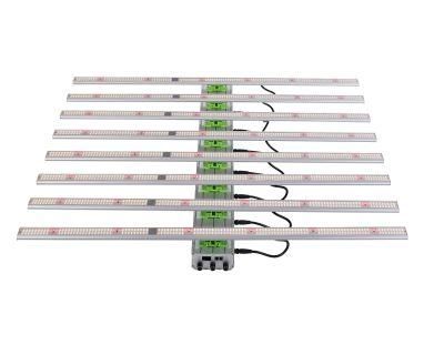 2021 New 3 Channel Dimmable UV IR White Full Spectrum 600W LED Grow Light for Greenhouse