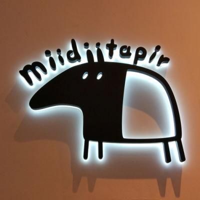 China Supplier Advertising Custom Metal Letters Sign Board LED Light