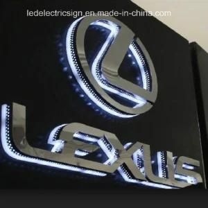 Outdoor Highlight Stainless Steel Waterproof LED Luminous Characters