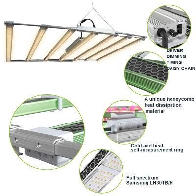 Indoor Wholesale Samsung Horticultural Bar Lighting Full Spectrum Pvisung Retractable Hydroponics