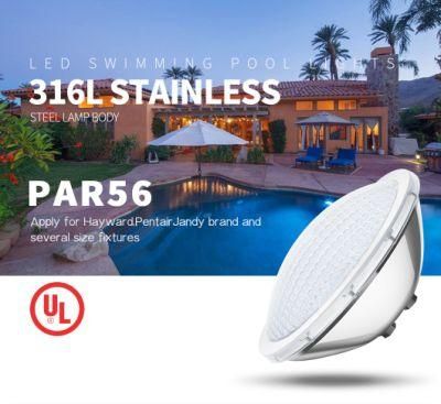 PAR56 18W RGB IP68 Structure Waterproof Jandy Nicheless LED Pool Light Replacement