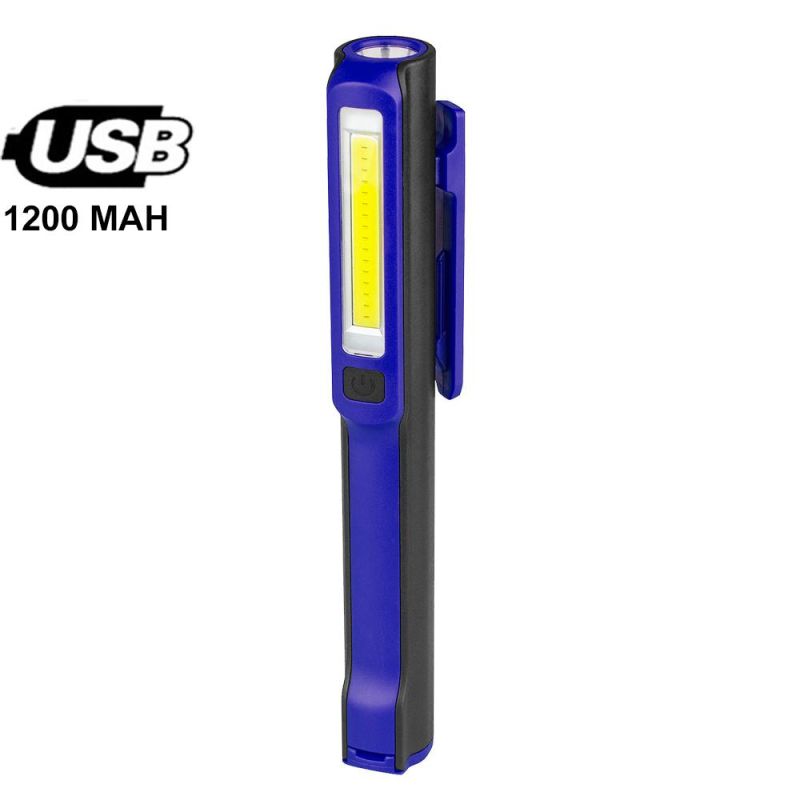 Dual LED Source Rechargeable Pocket Light
