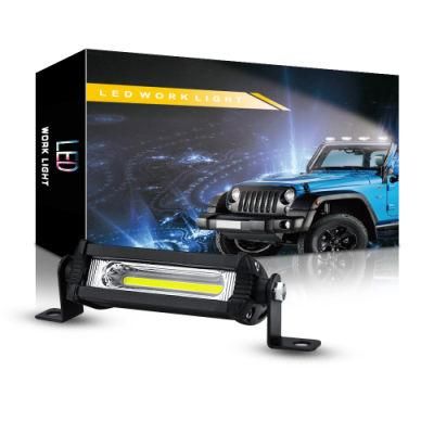 Dxz Mini 3inch 9W Waterproof Car Work Lamp Spotlight Cars Combo Beam Offroad Driving LED Light Bar COB Aluminum Alloy Universal