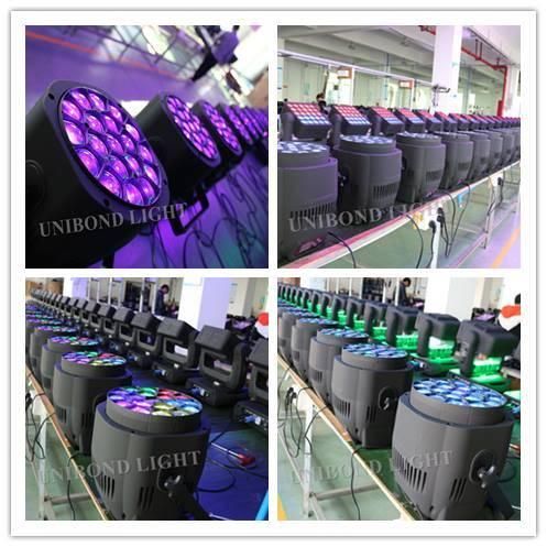 LED 19*15W High Power RGBW 4 in 1 Beeye LED PAR Light Stage Light Indoor and Outdoor Light