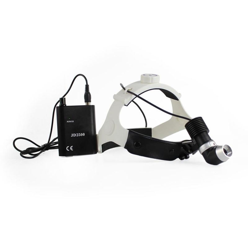 High Power Rechargeable Surgical Headlamp Medical LED Headlight with Loupes