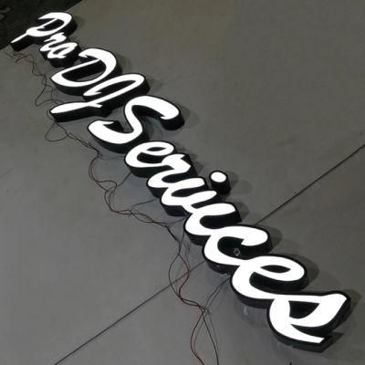 Store Shop Signage Letters 3D LED Acrylic Channel Letter Signs LED Sign