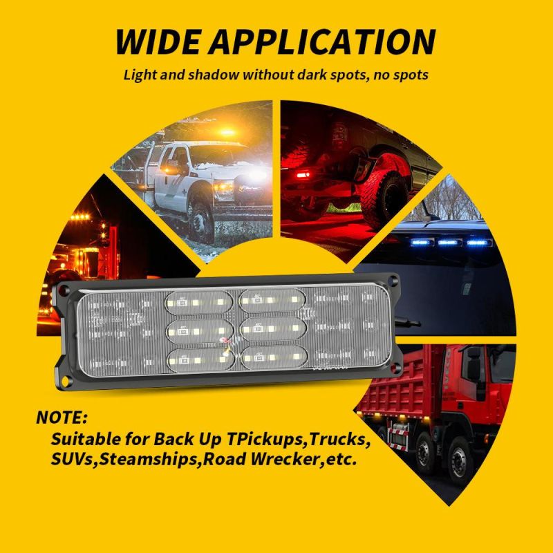 Dxz New Lamp LED Waterproof Light Bar Trailer Tail Lights Kit Strobe Flashing DRL Flow Turn Signal Lamp for Car Truck SUV Van