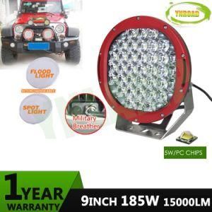 CREE Red 9inch 185W Offroad LED Driving Light for Truck