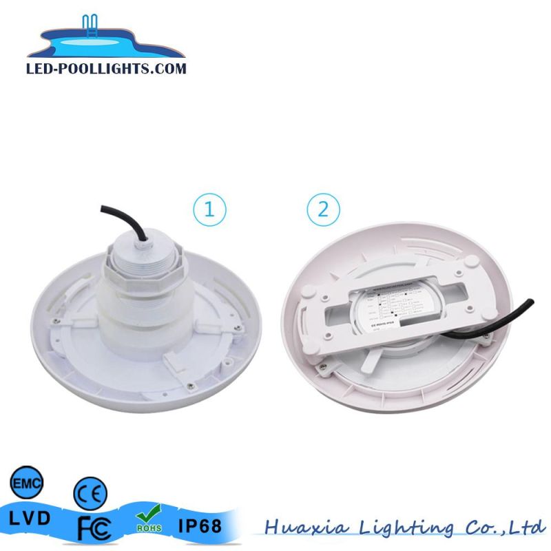 IP68 Waterproof PC Resin Filled Swimming LED Pool Light