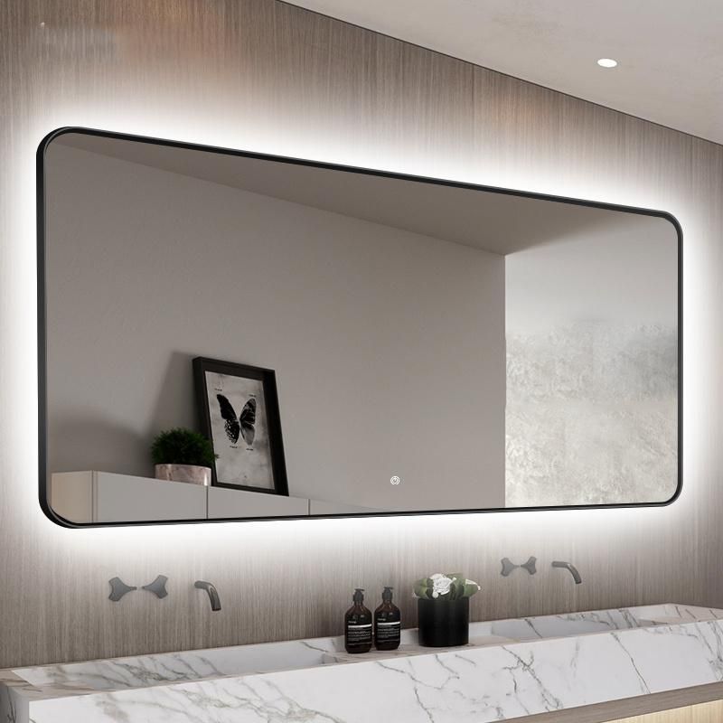 Bathroom Makeup LED Three-Color Touch Mirror Light