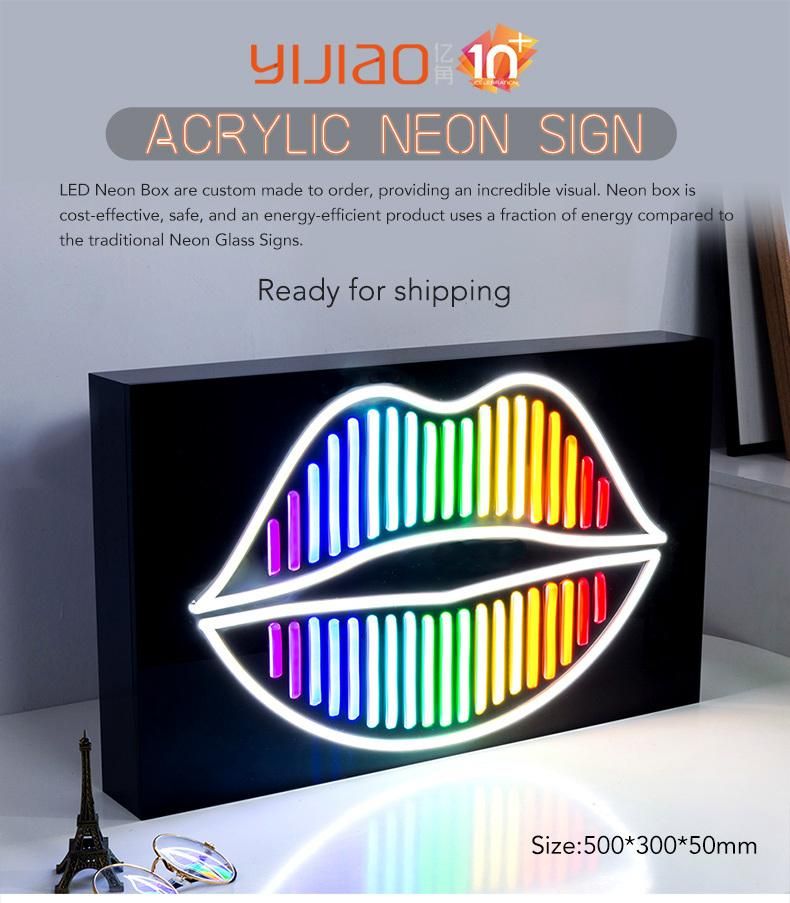 Customized LED Flexible Neon Light Bird Neon Sign Light for Night