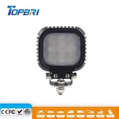 63W Square Flood LED Work Light for Motorcycle Mining Agriculture Headlight Jeep Bobcat