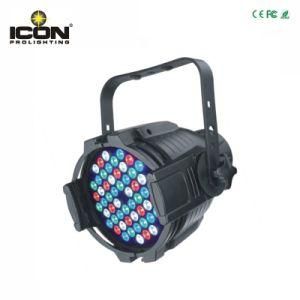 Indoor 54X3w RGBW LED PAR DMX PAR64 IP20