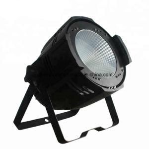 100W RGBW Stage PAR Can for Holidays Decoration COB LED PAR Light