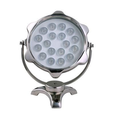 New Design IP68 Stainless Steel LED Underwater Light Fountain Pool Spot Lamp Swimming Pool Light