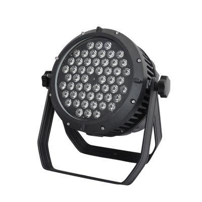 54PCS*3W RGBW LED PAR Can Light Waterproof for Outdoor Stage Using