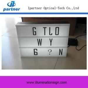 New Design Custom Single Letter Alphabet with Acrylic Board