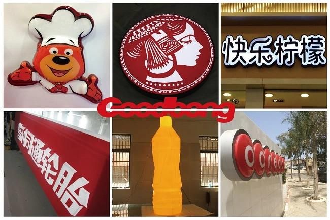 Advertising Outdoor Strong Sound Manufacture Whole Sale Square Red Lit Coffee Shop Signs
