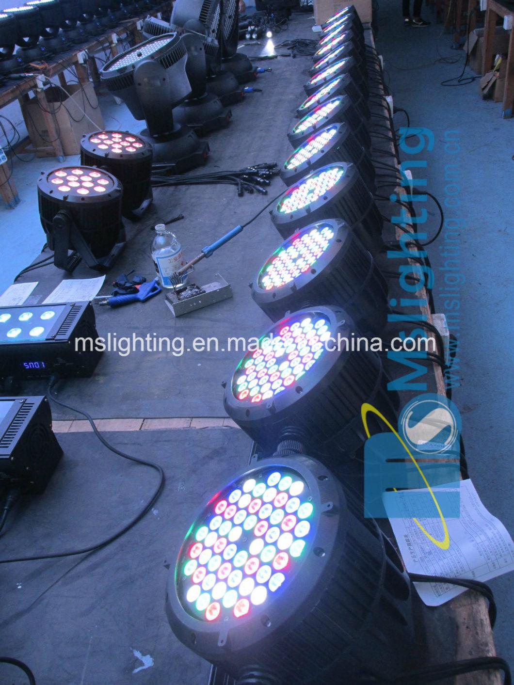 36*RGBW 4in1 LED PAR 64 / LED Stage Light Waterproof IP 65