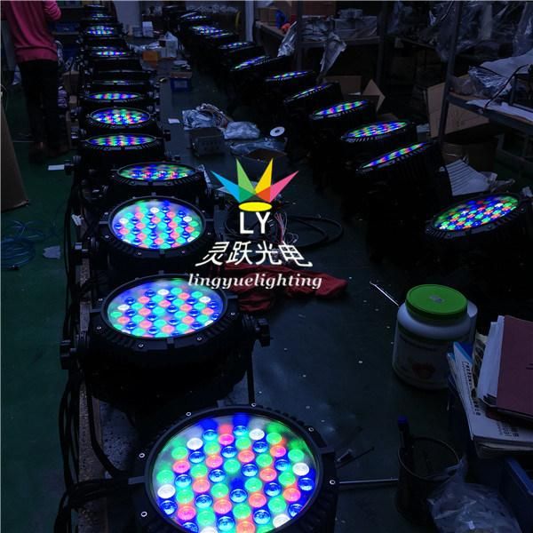 Outdoor Waterproof DMX RGBW LED PAR 64 Light 54X3w IP65