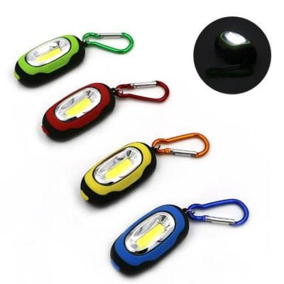 Mini Keychain Pocket COB LED Flash Light Flashlight