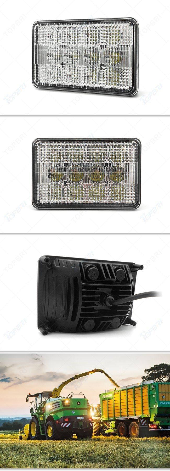 Waterproof 60W Car LED Work Lights for John Deere Tractor Truck Trailer