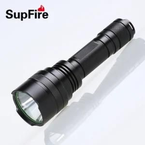 Waterproof Outdoor LED Flashlight Supfire T6 C8 LED Torch