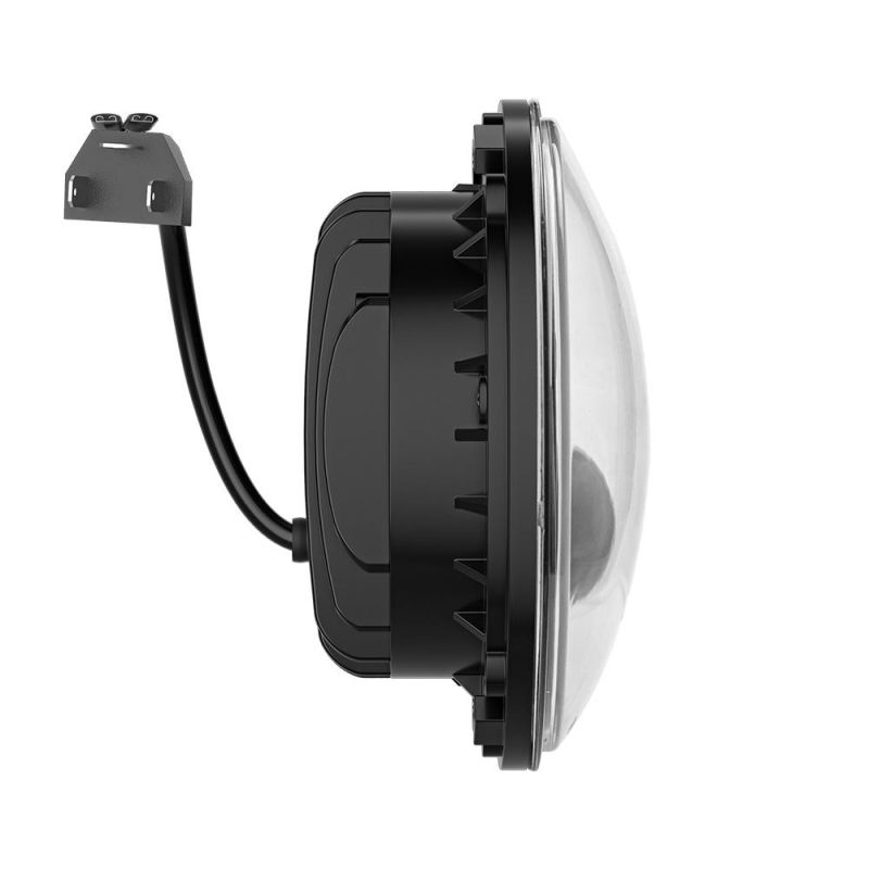 Dxz 7 Inch 6LED Thick Half Roud for Jeep Wrangler Offroad 45W LED Work Light Auto Parts Waterproof Lamp